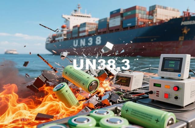 锂电池UN38.3测试包括哪些项目？运输安全检测详解